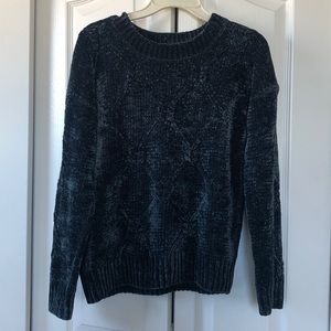 Velvety Green Sweater